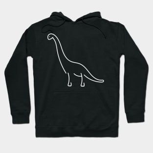 Dino-Line art Hoodie